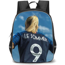 Eugenie Le Sommer Backpack StudentPack - Eugenie Le Sommer 9 France Women's National Football Standing Back Poster