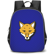 Leicester City FC School Backpack StudentPack - Leicester City FC Logo Icon On Blue Texture Background