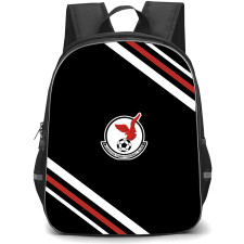 Leighton Town Football Club Backpack School Bag StudentPack - Leighton Town Football Club Large Logo With Stripe