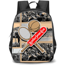 Leixoes SC Backpack School Bag StudentPack - Leixoes SC Logo On Retro Polaroid Photo Background