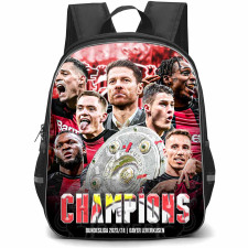 Bayer 04 Leverkusen School Backpack StudentPack - Bayer 04 Leverkusen Champions Fan Art Poster
