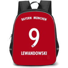 Robert Lewandowski Backpack StudentPack - Robert Lewandowski FC Bayern Munich No. 9 Jersey