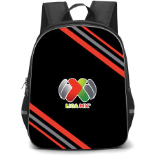 Liga MX Backpack School Bag StudentPack - Liga MX Large Logo With Stripe