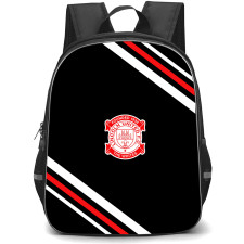 Lincoln United Football Club Backpack School Bag StudentPack - Lincoln United Football Club Large Logo With Stripe