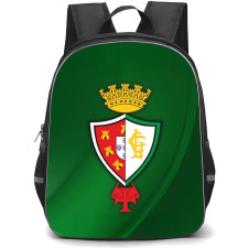 Lusitano GC Backpack School Bag StudentPack - Lusitano GC Logo On Green Background