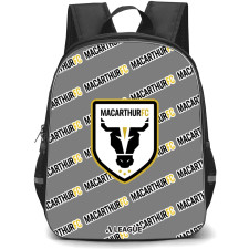 Macarthur FC Backpack StudentPack - Macarthur Football Club Medley Monogram Wordmark