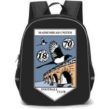 National League North Maidenhead United Backpack School Bag StudentPack - Logo Illustration Poster Art