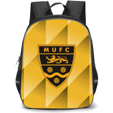 National League South Maidstone United Backpack School Bag StudentPack - Large Logo In Abstract Pattern