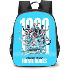 Manchester City F.C. School Backpack StudentPack - Manchester City F.C. 1000 Home Goals in The Premier League Poster