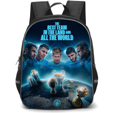 Manchester City F.C. School Backpack StudentPack - Manchester City F.C. The Best Team In The Land And All The World Poster