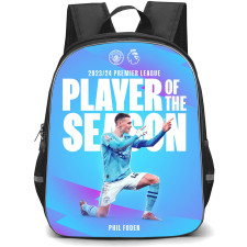 Manchester City F.C. Phil Foden School Backpack StudentPack - Phil Foden Player of The Season 2023-24 PL
