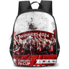 Manchester United F.C. School Backpack StudentPack - Man United FA Cup Final Winning Celebration Picture