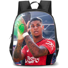 Manchester United F.C. Marcus Rashford School Backpack StudentPack - Man United Marcus Rashford Clapping Poster