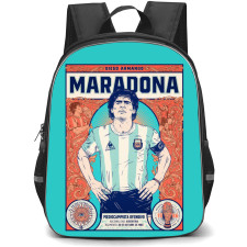 Diego Maradona Backpack StudentPack - Diego Maradona Hands on Waist Poster Art