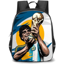 Diego Maradona Backpack StudentPack - Diego Maradona PopArt Holding Worldcup