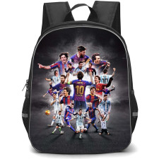 Lionel Messi Backpack StudentPack - Lionel Messi From Young To Old Star Poster