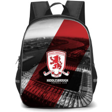 Middlesbrough F.C. Backpack StudentPack - Middlesbrough F.C. Logo Stripe Background