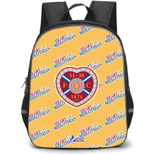 Heart Of Midlothian FC Backpack StudentPack - Midlothian Football Club Medley Monogram Wordmark