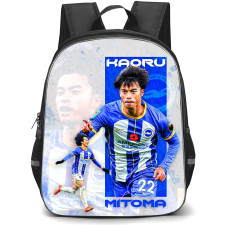 Kaoru Mitoma Backpack StudentPack - Kaoru Mitoma Brighton & Hove Albion F.C. Celebration Poster