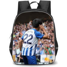 Kaoru Mitoma Backpack StudentPack - Kaoru Mitoma Brighton & Hove Albion F.C. Signature Posture Poster
