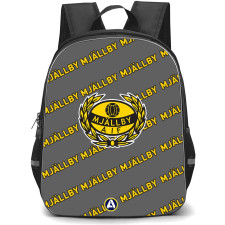 Mmjallby AIF Backpack StudentPack - Mmjallby Football Club Medley Monogram Wordmark
