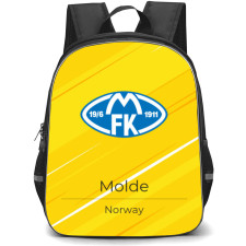 Molde FK Backpack School Bag StudentPack - Logo Poster In Yellow Background