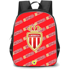 AS Monaco Football Club Backpack StudentPack - Monaco Football Club Medley Monogram Wordmark