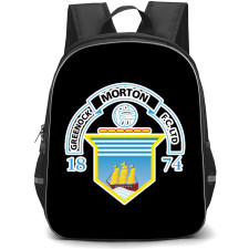 Greenock Morton Backpack School Bag StudentPack - Large Logo Football Club