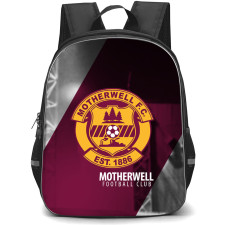 Motherwell Backpack School Bag StudentPack - Logo In Grayscale Poster Football Club