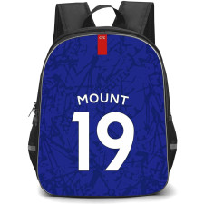Mason Mount Backpack StudentPack - Mason Mount Chelsea F.C. No. 19 Jersey