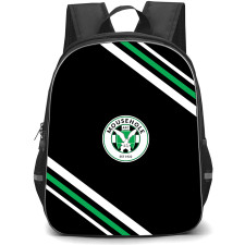 Mousehole Association Football Club Backpack School Bag StudentPack - Mousehole Association Football Club Large Logo With Stripe