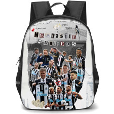 Newcastle United F.C. Backpack StudentPack - Newcastle United F.C. Players Collage