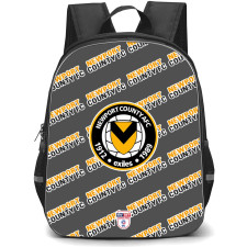 Newport County FC Backpack StudentPack - Newport Football Club Medley Monogram Wordmark