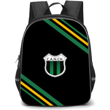Club Atletico Nueva Chicago Backpack School Bag StudentPack - Club Atletico Nueva Chicago Large Logo With Stripe