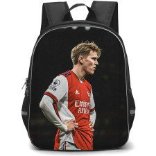 Martin Odegaard School Backpack StudentPack - Martin Odegaard Arsenal FC Side Portrait Picture