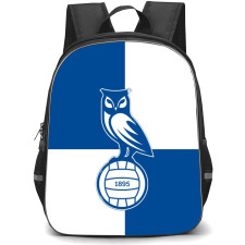 EFL League Two Oldham Athletic Backpack School Bag StudentPack - Large Logo Blue And White Background
