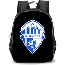Ourense CF Backpack School Bag StudentPack - Ourense CF Large Logo Football Club