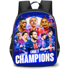 Paris Saint-Germain Backpack StudentPack - Paris Saint-Germain Ligue 1 Champions Blue illustration
