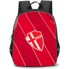 Calcio Padova Backpack School Bag StudentPack - Logo In Red Jersey