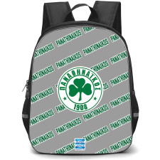 Panathinaikos FC Backpack StudentPack - Panathinaikos Football Club Medley Monogram Wordmark