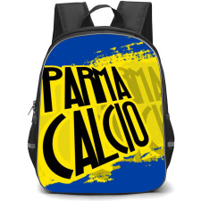 Parma Calcio 1913 Backpack School Bag StudentPack - Paint Wordmark Blue Background