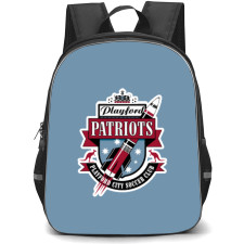 Playford City Patriots Soccer Club Backpack School Bag StudentPack - Large Logo