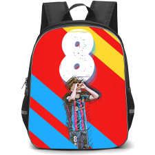 Pedri Backpack StudentPack - Pedri 8 FC Barcelona Signature Celebration Sketch Art