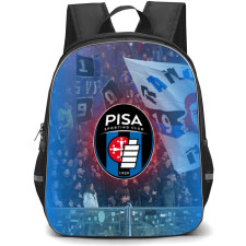 Pisa Sporting Club Backpack School Bag StudentPack - Logo Fans Cheering Background