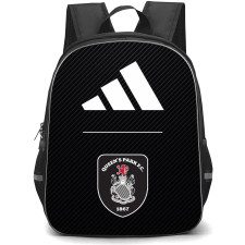 Queen's Park Backpack School Bag StudentPack - Adidas Collab Poster Football Club