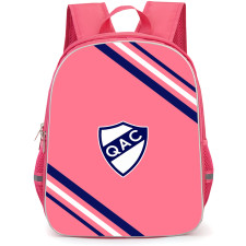 Quilmes Atletico Club Backpack School Bag StudentPack - Quilmes Atletico Club Large Logo With Stripe