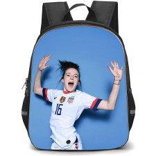 Rose Lavelle Backpack StudentPack - Rose Lavelle United States Women's National Football World Cup 2019 Official Portrait On Blue Background