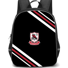 Ramsgate Football Club Backpack School Bag StudentPack - Ramsgate Football Club Large Logo With Stripe