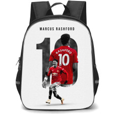 Marcus Rashford Backpack StudentPack - Marcus Rashford 10 Manchester United Celebration Poster