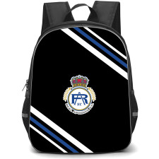 Real Apodaca Futbol Club Backpack School Bag StudentPack - Real Apodaca Futbol Club Large Logo With Stripe